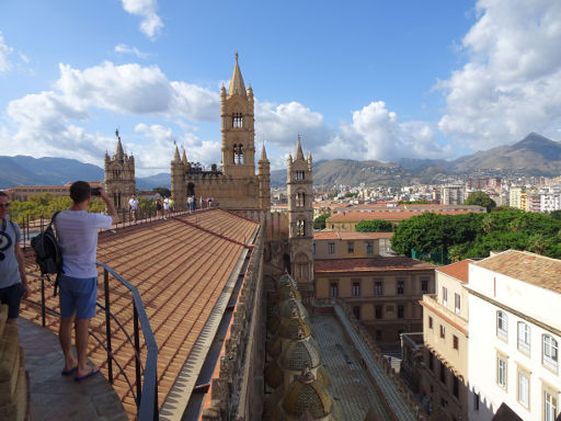 Kathedrale, Palermo, Italien, Barockkuppeln