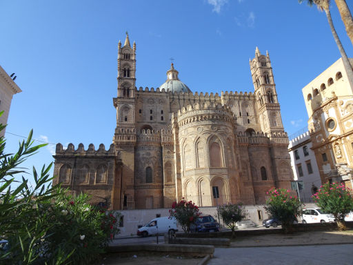 Kathedrale, Palermo, Italien, Seitenansicht