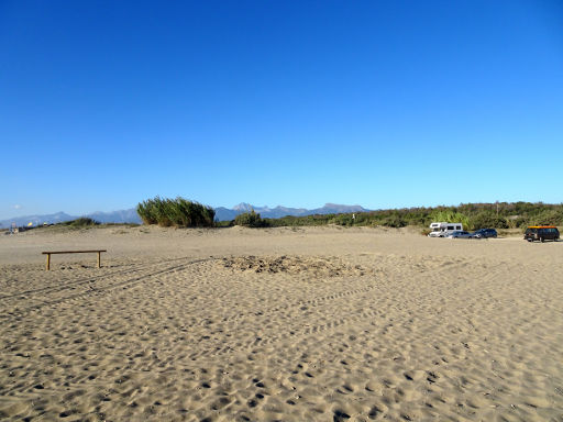 Pisa, Italien, Sandstrand nördlich von Pisa