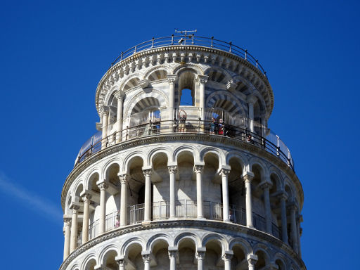 Turm, Kathedrale und Taufkirche, Pisa, Italien, Turm Aussichtsplattform
