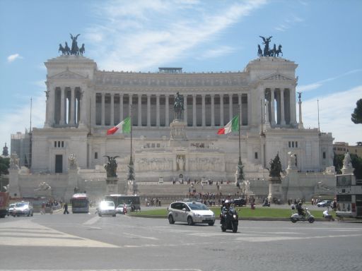 Rom, Italien, Monumento Nazionale a Vittorio Emanuele II
