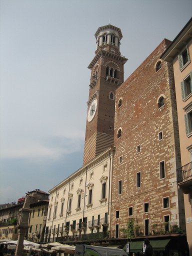 Verona, Italien, Lamberti Turm