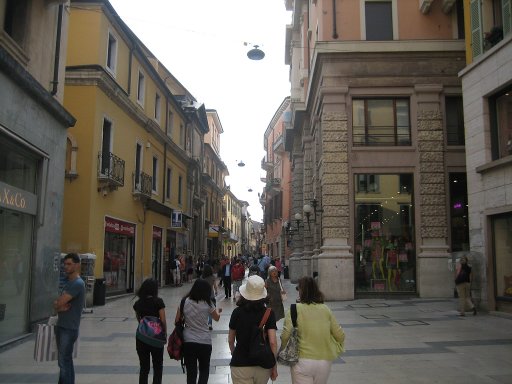 Verona, Italien, Via Mazzini