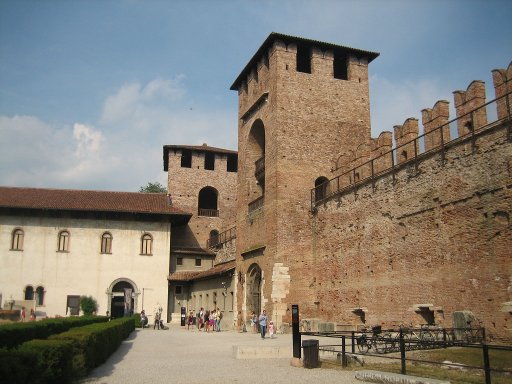 Verona, Italien, Castel Vecchio