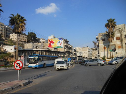Amman, Jordanien, öffentlicher Nahverkehr