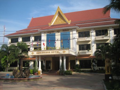 Angkoriana Hotel, Siem Reap, Kambodscha, Außenansicht