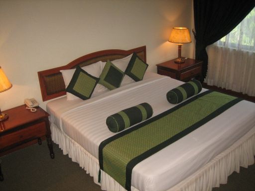 Angkoriana Hotel, Siem Reap, Kambodscha, Standard Zimmer mit Doppelbett