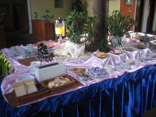 Angkoriana Hotel, Siem Reap, Kambodscha, Frühstücksbuffet