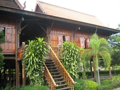 Cambodian Cultural Village, Siem Reap, Kambodscha, Millionär’s Haus