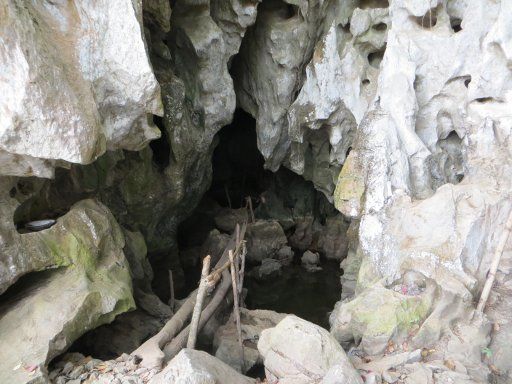 Kampot, Kambodscha, Captain Chim’s Grand Kampot Tour, Ausgang der Höhle