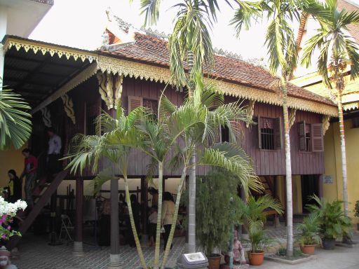 Phnom Penh, Kambodscha, historisches Haus