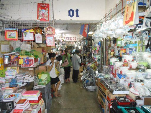 Phnom Penh, Kambodscha, Einkaufen & Märkte, Orussey Market