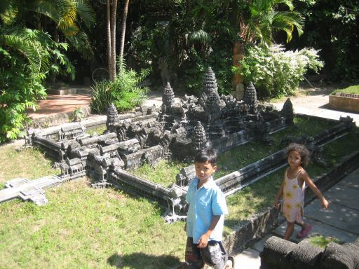 Siem Reap, Kambodscha, Miniture Angkor Wat