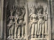 Siem Reap, Kambodscha, Apsara Tänzerinnen Angkor Wat