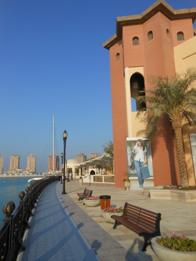 The Pearl, Doha, Katar, Promenade