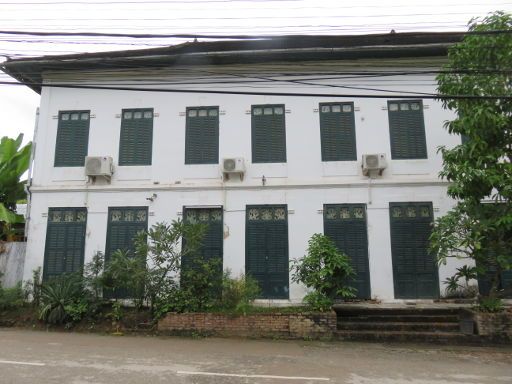 Sayo Xieng Mouane, Luang Prabang, Laos, Außenansicht im Januar 2017, Hotel geschlossen