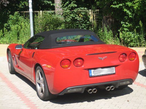 Jurmala, Lettland, Chevrolet Corvette Cabrio