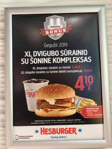 Kaunas, Litauen, Hesburger®, Club Angebot