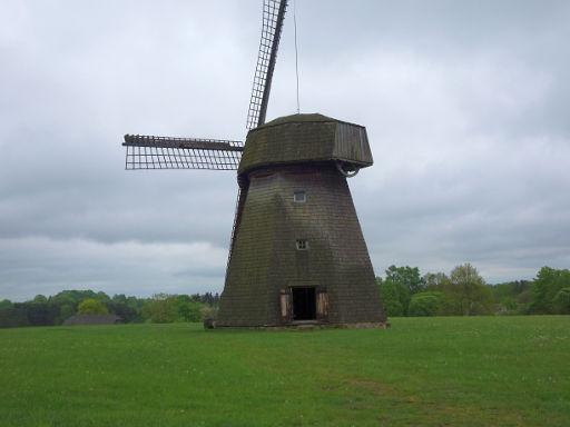 Das Freilichtmuseum Litauen, Rumsiskes, Litauen, Windmühle