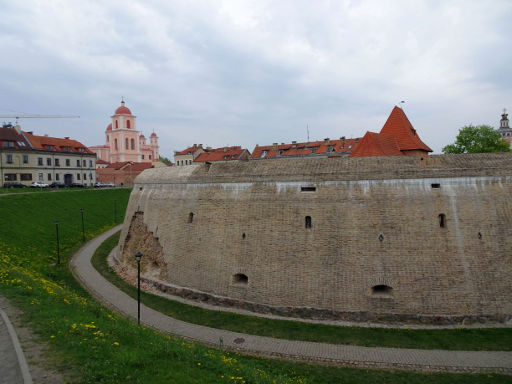 Vilnius, Litauen, Festungsmauer