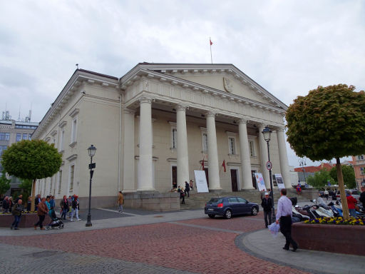 Vilnius, Litauen, Rathaus mit Tourismusinformation