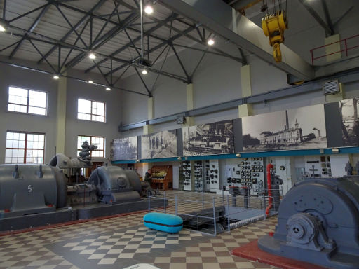 Energie und Technik Museum, Vilnius, Litauen, Generatorenhalle
