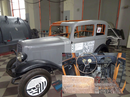 Energie und Technik Museum, Vilnius, Litauen, Opel P4