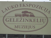 Litauisches Eisenbahnmuseum, Außenausstellung, Vilnius, Litauen, Lauko Ekspozicija Gelezinkeliu muziejus