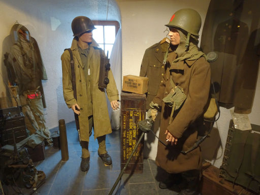 Museum der Ardennenoffensive, Clervaux, Luxemburg, US Soldaten