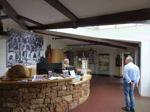 MNM Nationales Bergbaumuseum, Rumelange, Luxemburg, Kasse und Andenken