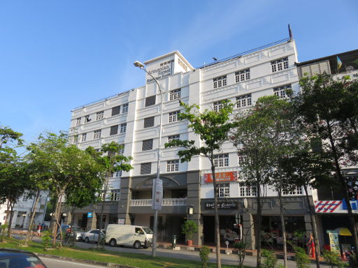 Armenian Street Heritage Hotel, Penang Georgtown, Malaysia, Außenansicht Lebuh Carnarvon