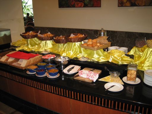 Coronade Hotel, Kuala Lumpur, Malaysia, ein Abschnitt vom Frühstücksbuffet