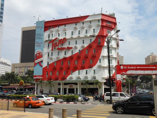 Tune Hotels, Downtown Kuala Lumpur, Malaysia, Außenansicht