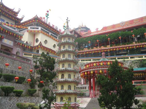 Kek Lok Si Tempel, Air Itam, Penang, Malaysia, erste Ebene