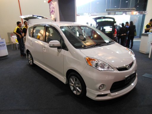 COTY2U Auto Show 2011, Kuala Lumpur, Malaysia, Perodua Alza