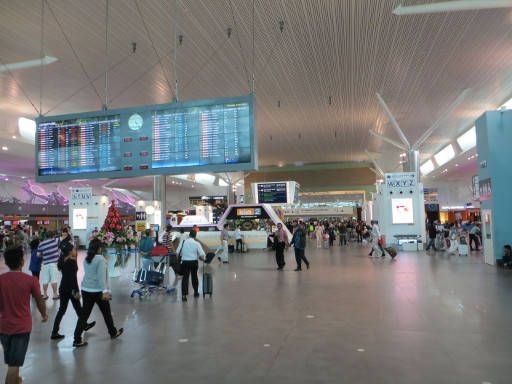 Internationaler Flughafen, KUL klia2, Kuala Lumpur, Malaysia, Abflugbereich