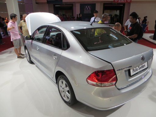 Kuala Lumpur International Motor Show 2013, Kuala Lumpur, Malaysia, Volkswagen Polo Sedan