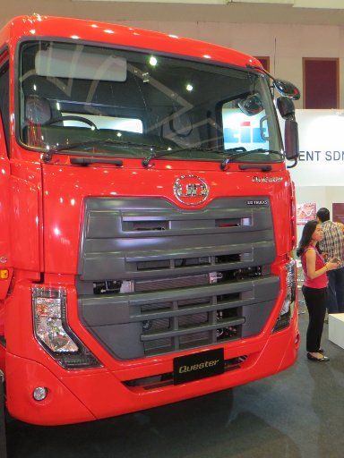 Kuala Lumpur International Motor Show 2013, Kuala Lumpur, Malaysia, UD Trucks Quester