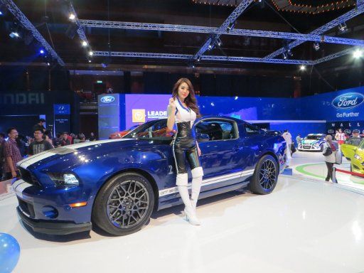 Kuala Lumpur International Motor Show 2013, Kuala Lumpur, Malaysia, Ford Mustang