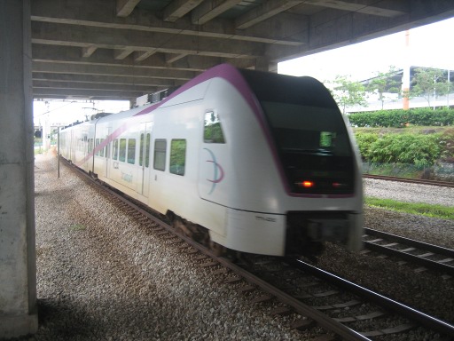 Kuala Lumpur, Malaysia, KLIA ekspres, KILA Transit Zug in der Putrajaya Station