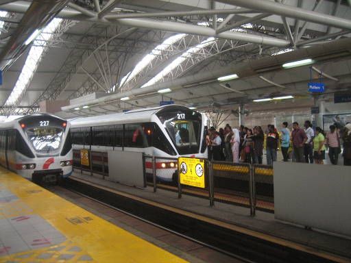 MY rapid LRT, Kuala Lumpur, Malaysia, Station LRT Kelana Jaya Linie