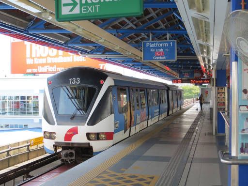 MY rapid LRT, Kuala Lumpur, Malaysia, Station LRT Kelana Jaya Linie