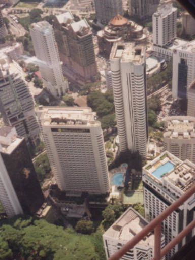 Menara, Kuala Lumpur, Malaysia, Ausblick von der Panoramaetage