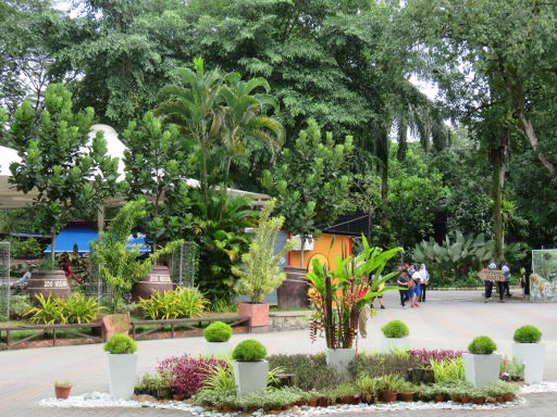 Zoo Negara, Kuala Lumpur, Malaysia, Eingangbereich