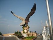 Langkawi, Malaysia, Der Adler, das Wahrzeichen