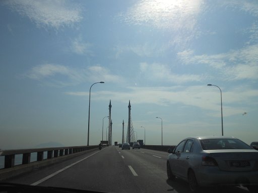 Penang, Malaysia, Penang Bridge / Brücke
