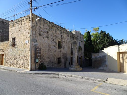 Saint Agatha Museum und Katakomben, Rabat, Malta, Eingang an der Straße Sqaq Sant’ Agata