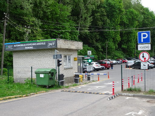 Alamo®, Litauen, Parkplatz in Vilnius