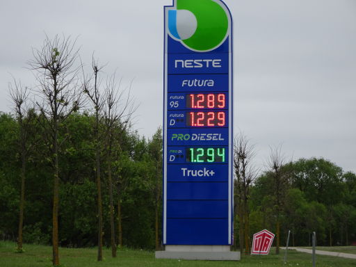 Alamo®, Litauen, Neste Tankstelle in Vilnius