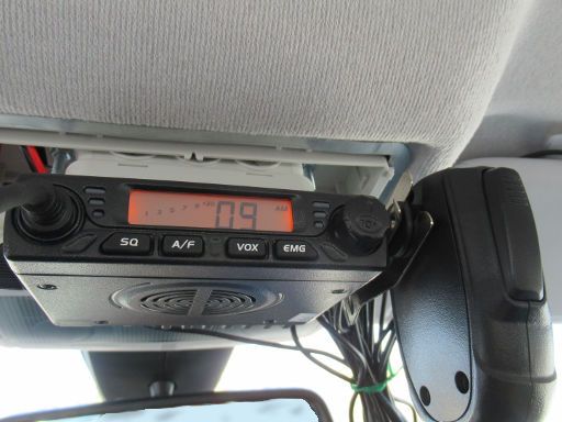 ALBRECHT® AE 6110 VOX CB Radio, Einbau Dachkonsole Opel Corsa E